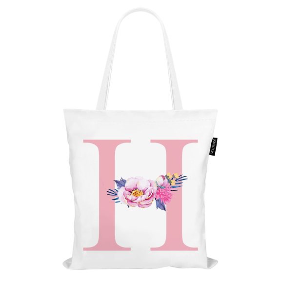 Personalized Gifts Mom Personalized Initial Tote Bag Monogram Teacher UwU - Picture 1 of 7